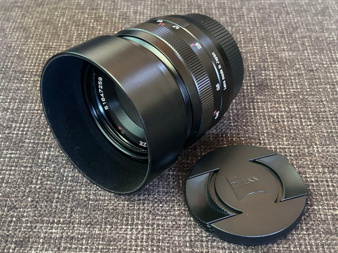 超美品 Carl Zeiss Planar T* 50mm F1.4 ZE