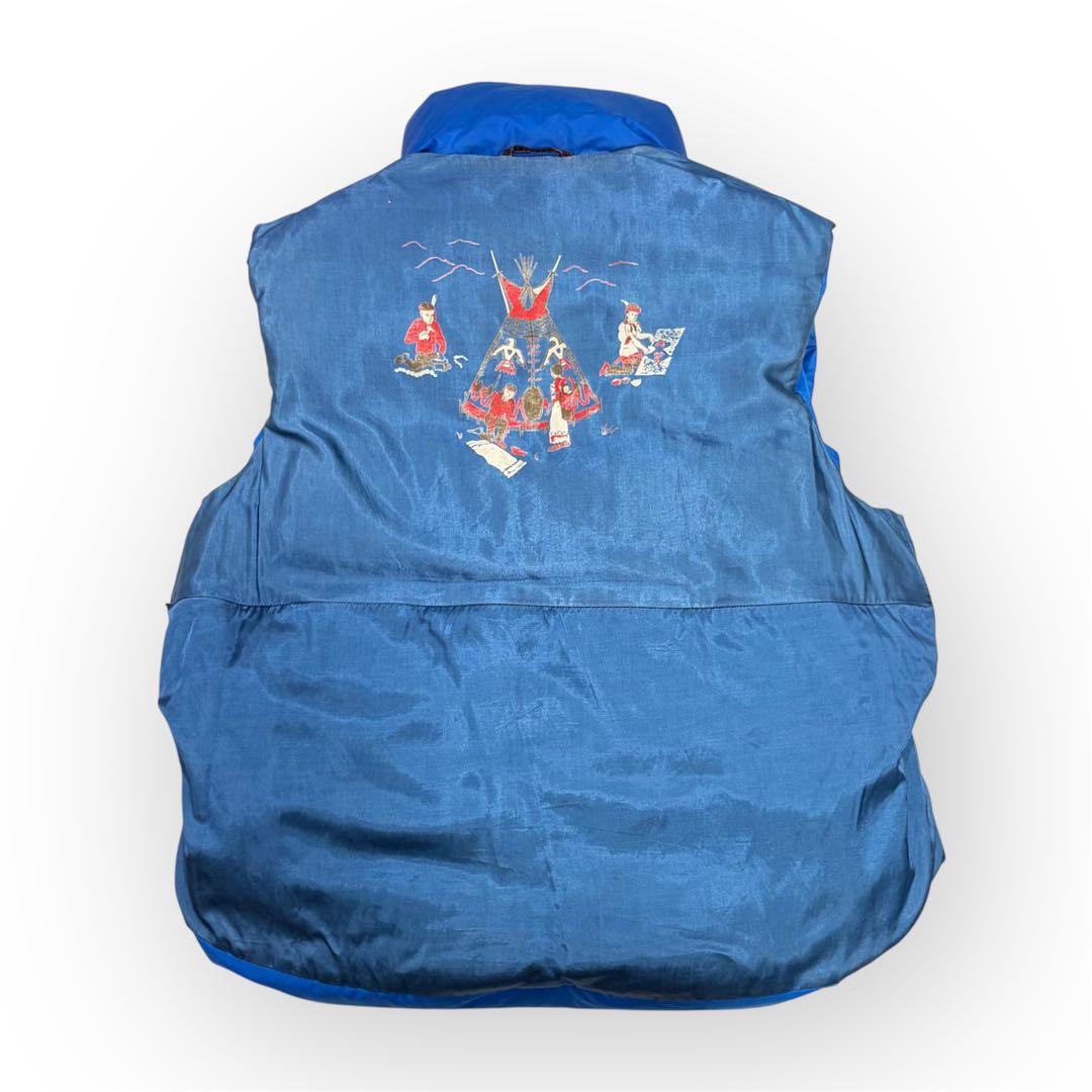 KAPITAL Burger-KEEL リップストップナイロン ダウンベスト