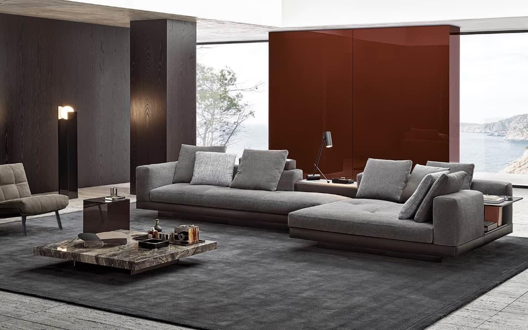 Minotti ミノッティ クッション 本物 イタリア製 高級家具 1個