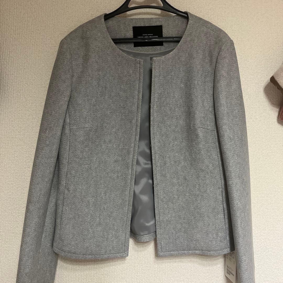 【タグ付新品】ユナイテッドアローズ　ノーカラージャケット