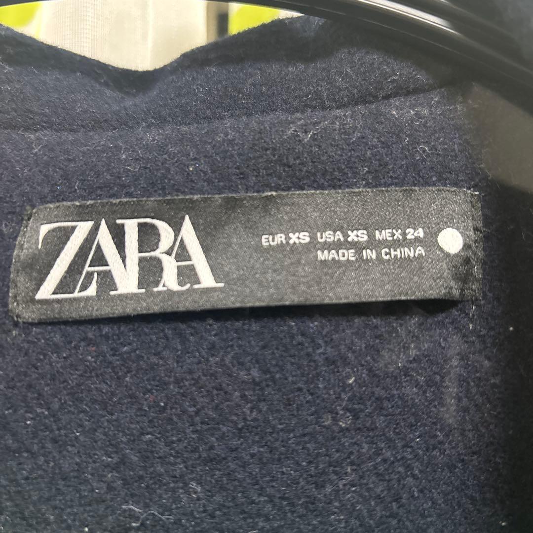 ZARA マッチングボンバーロングコート