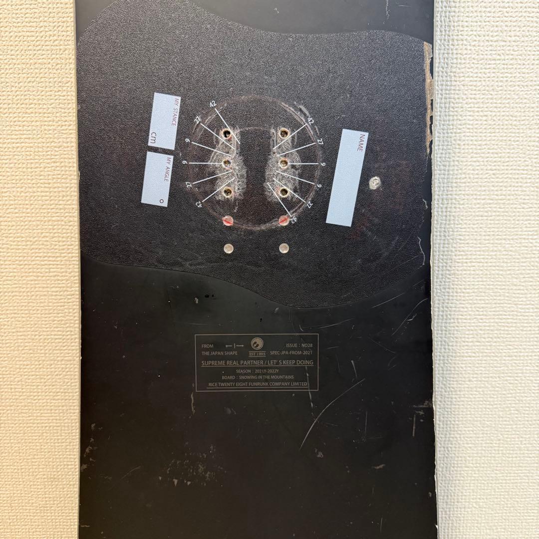 【人気モデル】rice28 RT8 LTD 152cm 21-22グラトリ