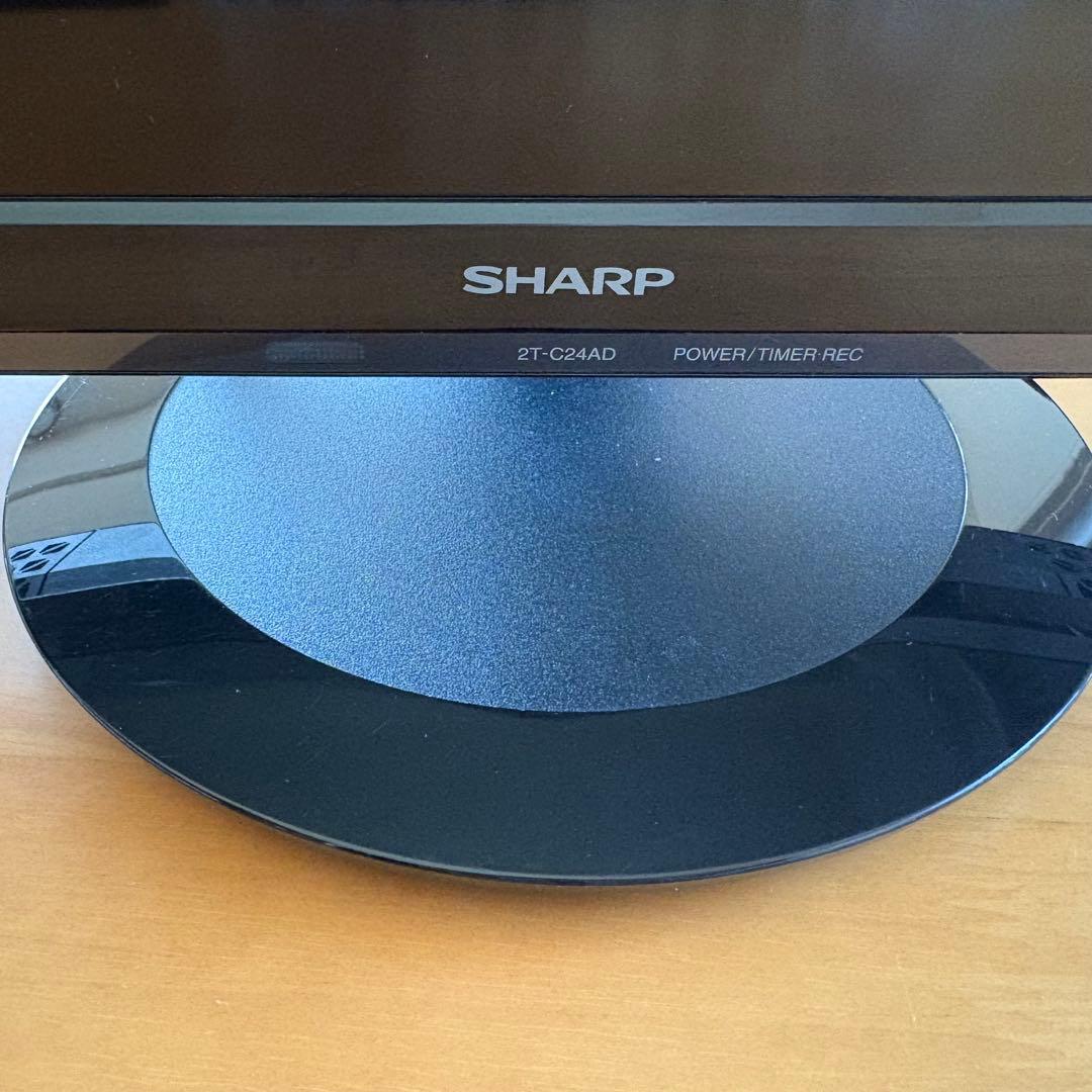 SHARP AQUOS 24型液晶テレビ 動作確認済　2018年製