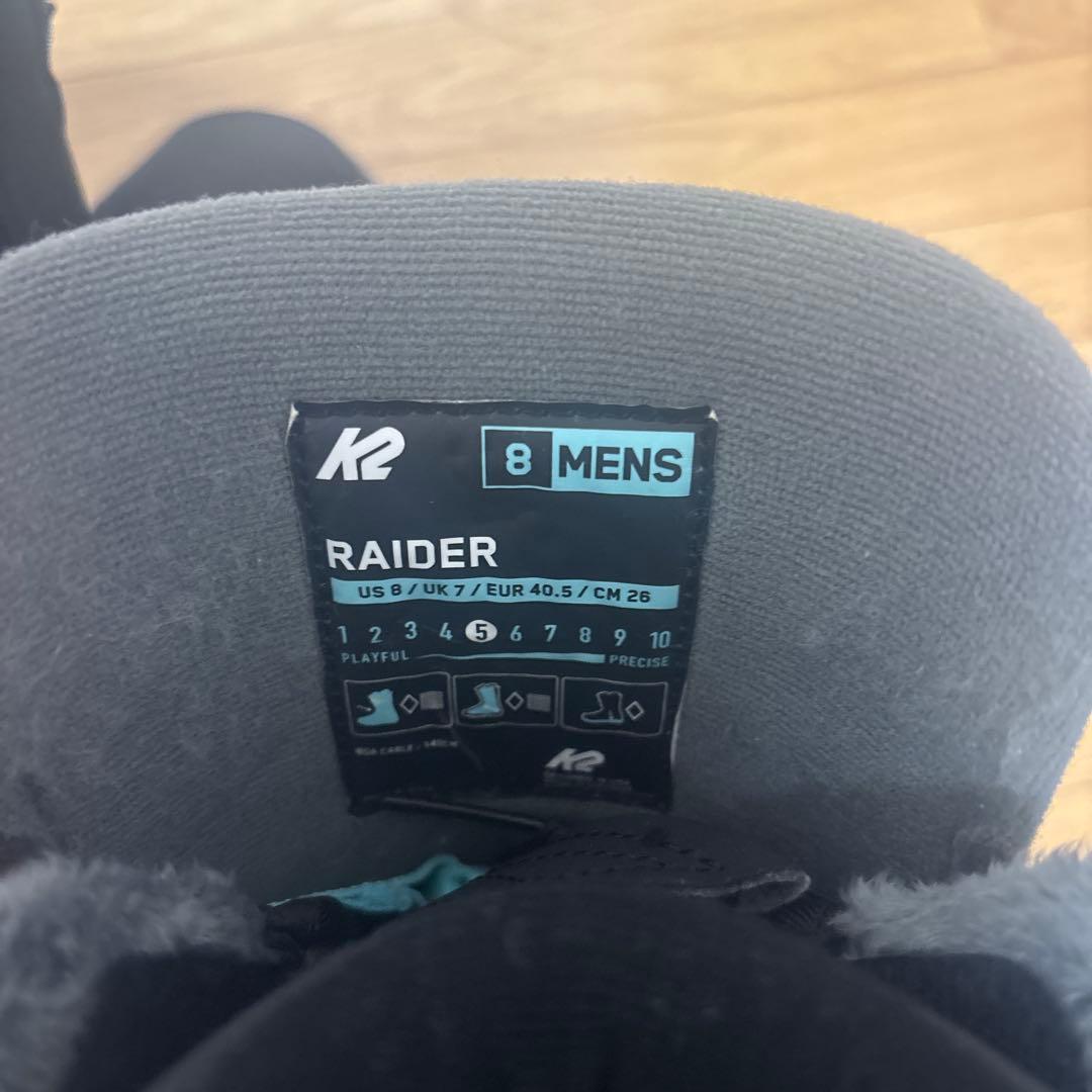 K2 RAIDER 2024年冬モデル 26cw スノーボードブーツ BOA