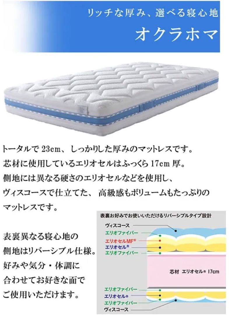 マニフレックスOklahoma