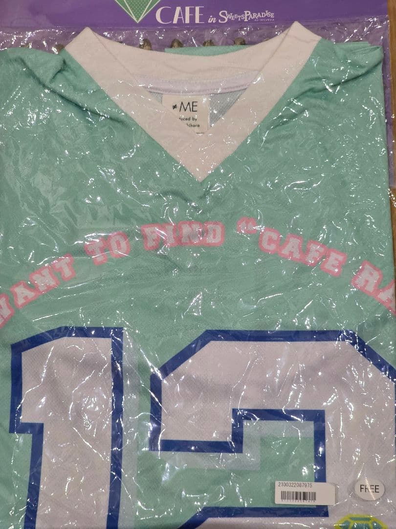 冨田菜々風 ノイミー メンバーカラーユニフォームTシャツ 新品未開封未使用