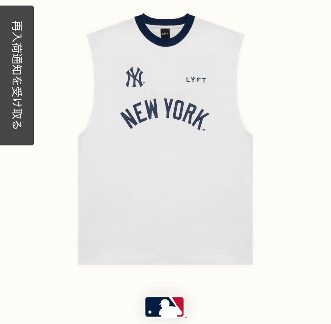 LYFT MLB TANKTOP NEW YORK YANKEES Ｓ