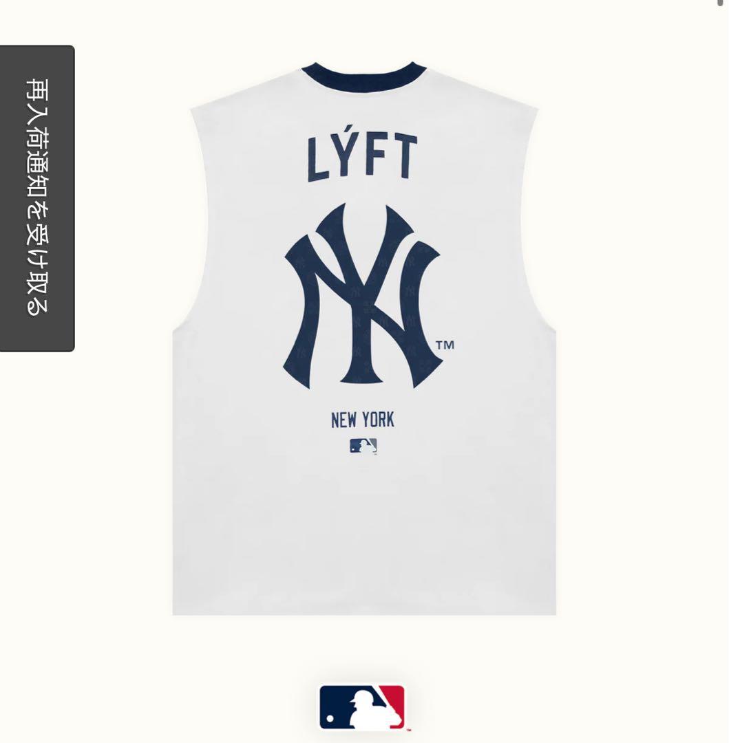 LYFT MLB TANKTOP NEW YORK YANKEES Ｓ