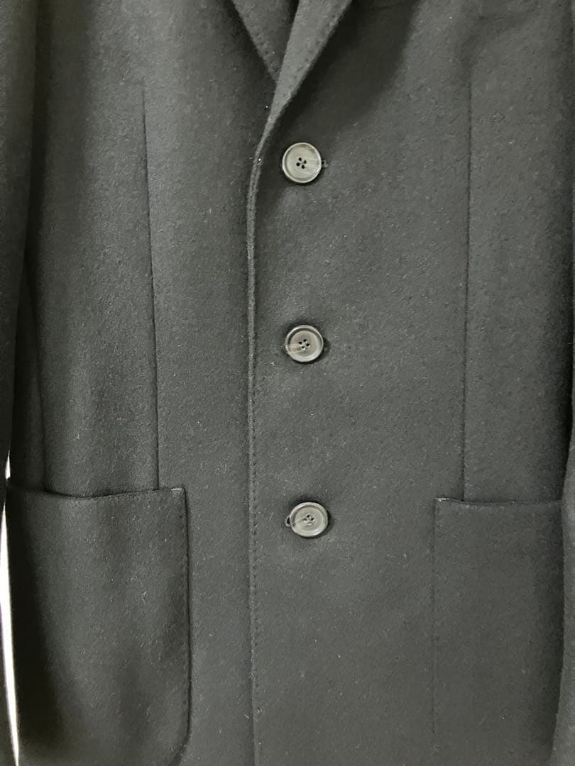 Ｌ.Ｂ.Ｍ.1911 ネイビー　チェスターコート　ルビアムＬ'８　カシミヤ混