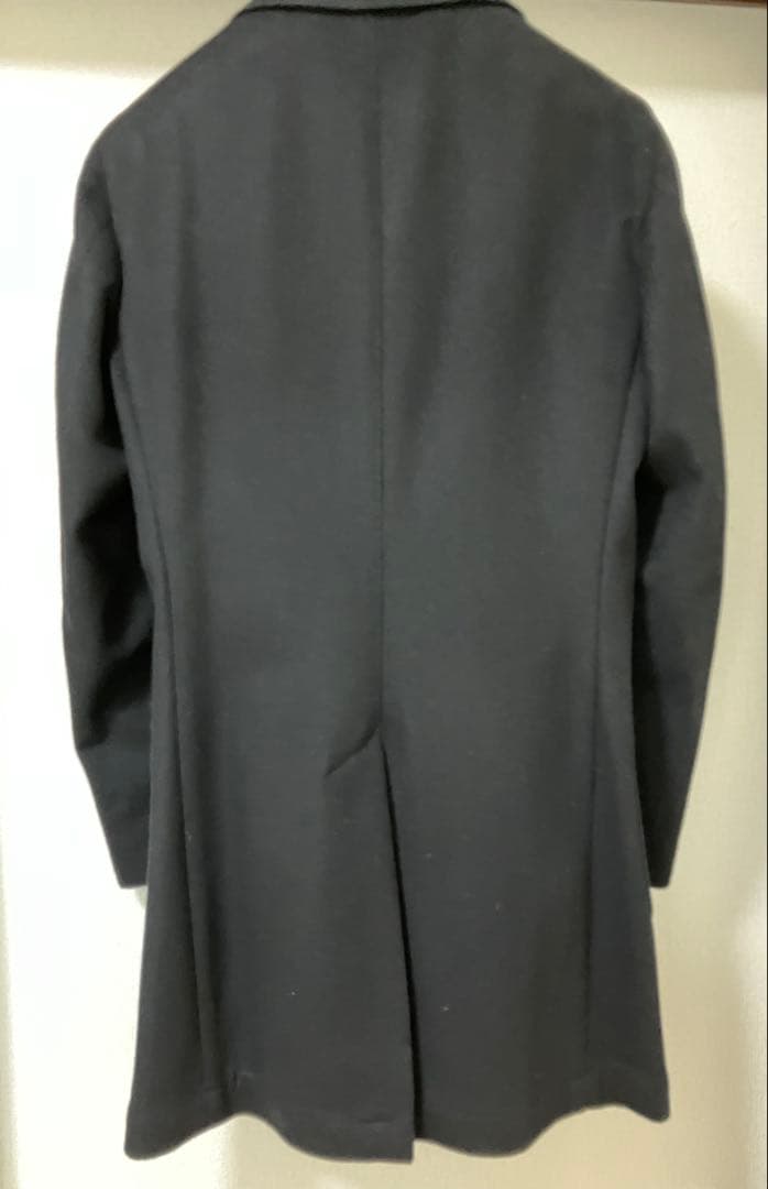 Ｌ.Ｂ.Ｍ.1911 ネイビー　チェスターコート　ルビアムＬ'８　カシミヤ混