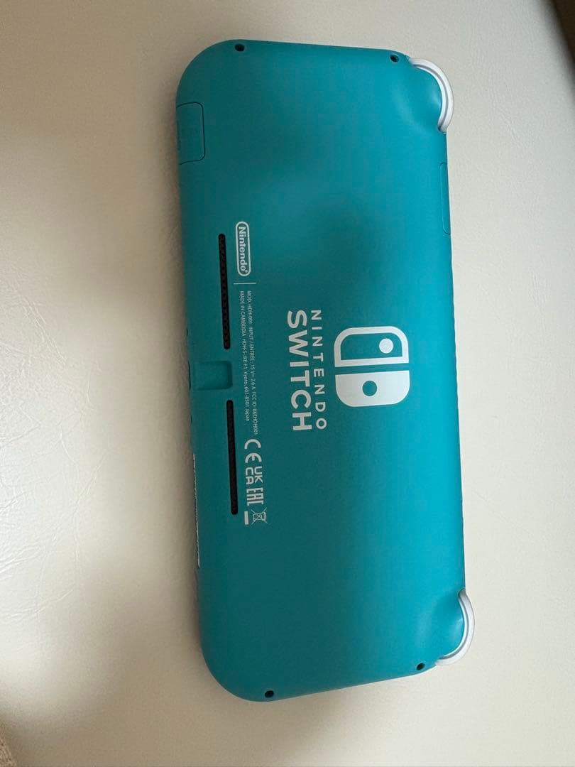 Nintendo Switch Lite ターコイズ　充電器つき