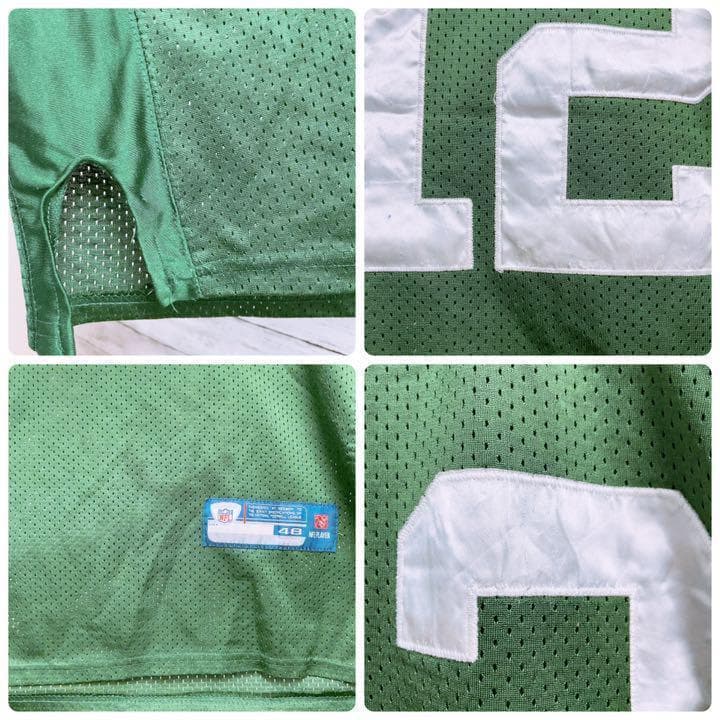 超希少【NFL】リーボック グリーンベイ パッカーズ チーム刺繍 ゲームシャツ