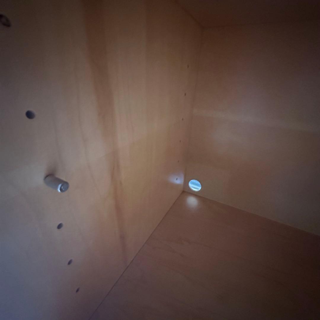 レア商品 廃盤品 無印良品 ユニットシェルフ 貴重56cm幅のガラス棚