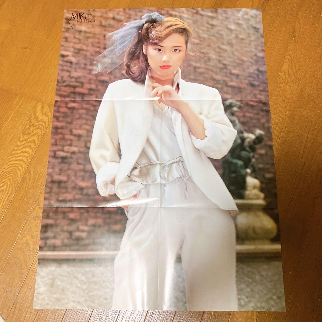 松原みき 『POCKET PARK』　ポスター付　 LPレコード