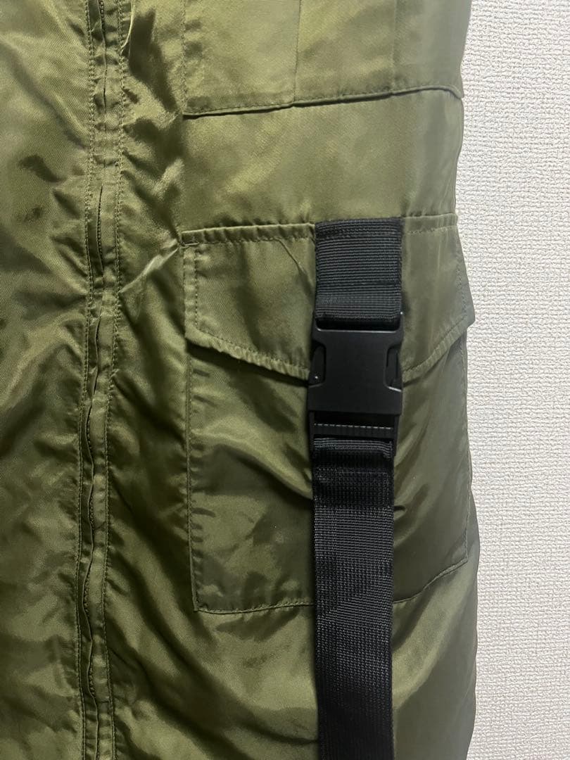 ワンピース Ameri MILITARY WORK I LINE DRESS