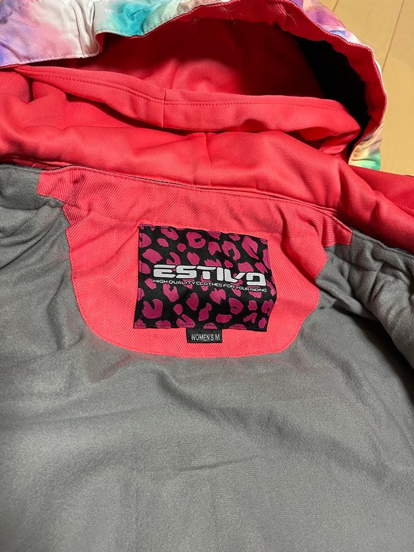 エスティロ　女性スキーウェア　ピンク