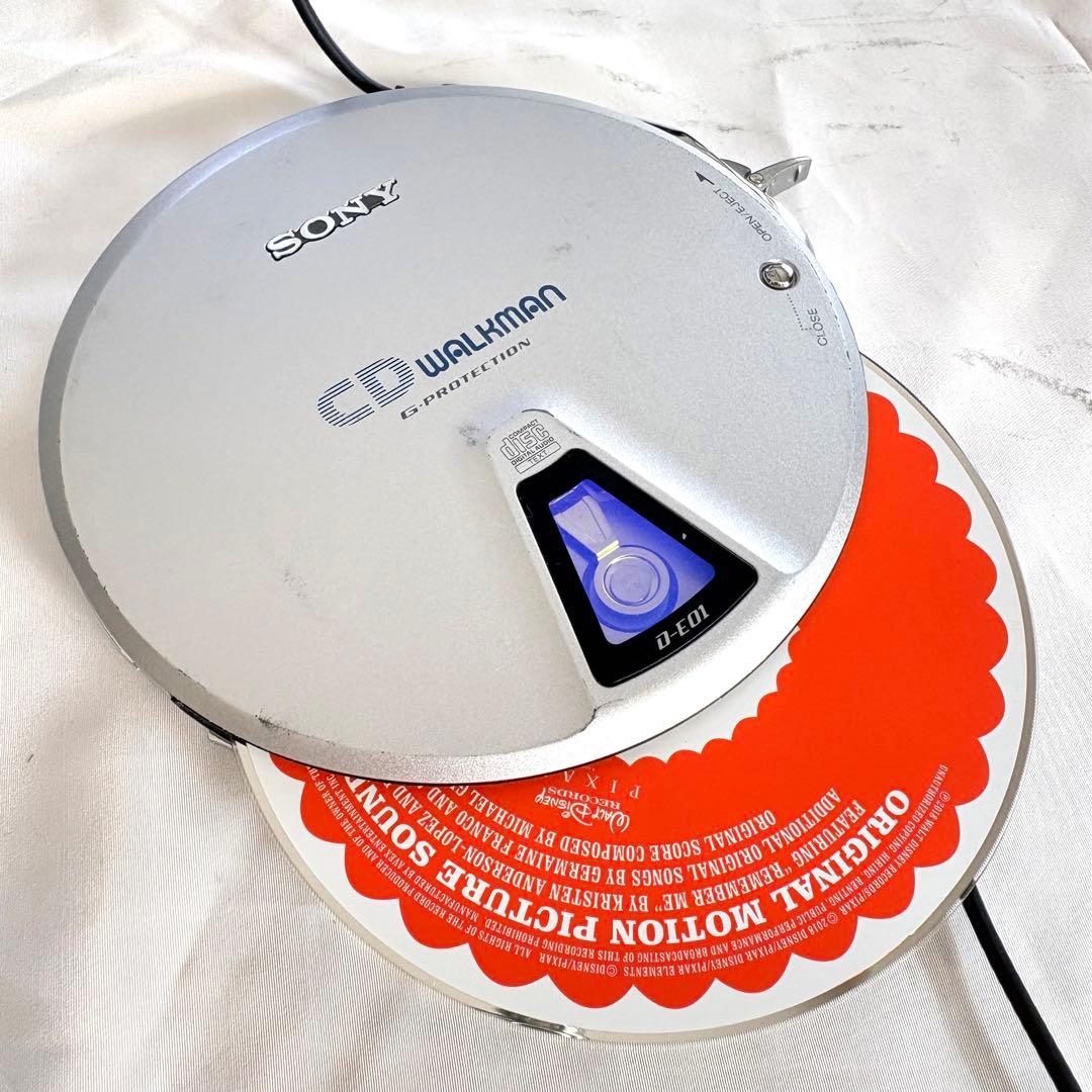 SONY CD WALKMAN D-E01 高音質 スロットイン純正リモコン付