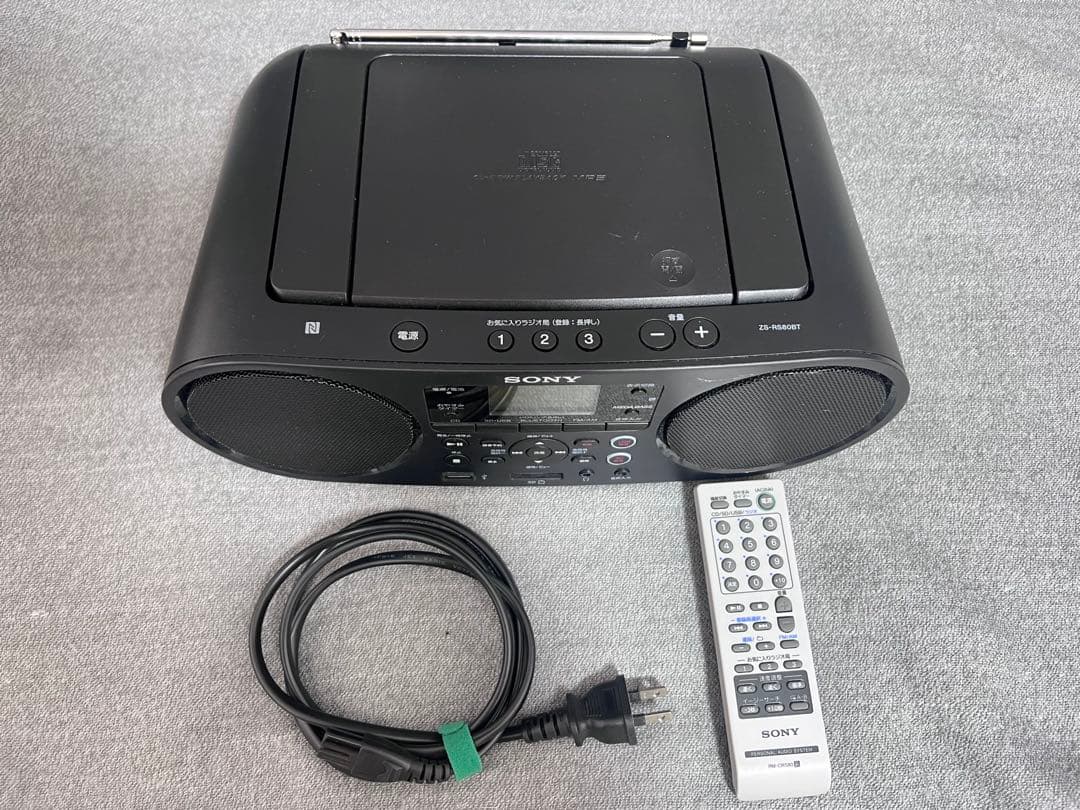 ソニー　ZS-RS80BT CDプレーヤー