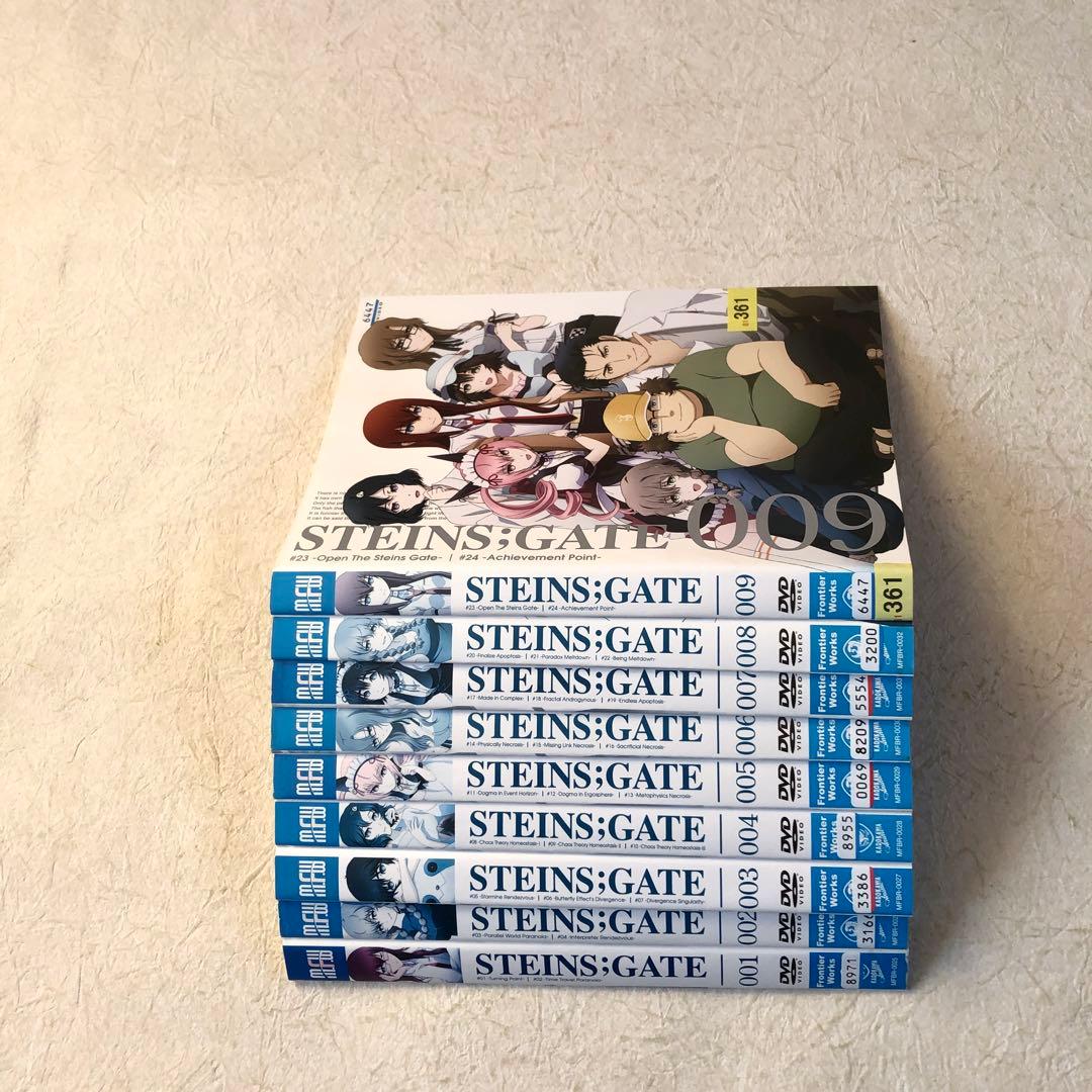 Steins;Gate シュタインズゲート 1期,2期 全21巻 DVD