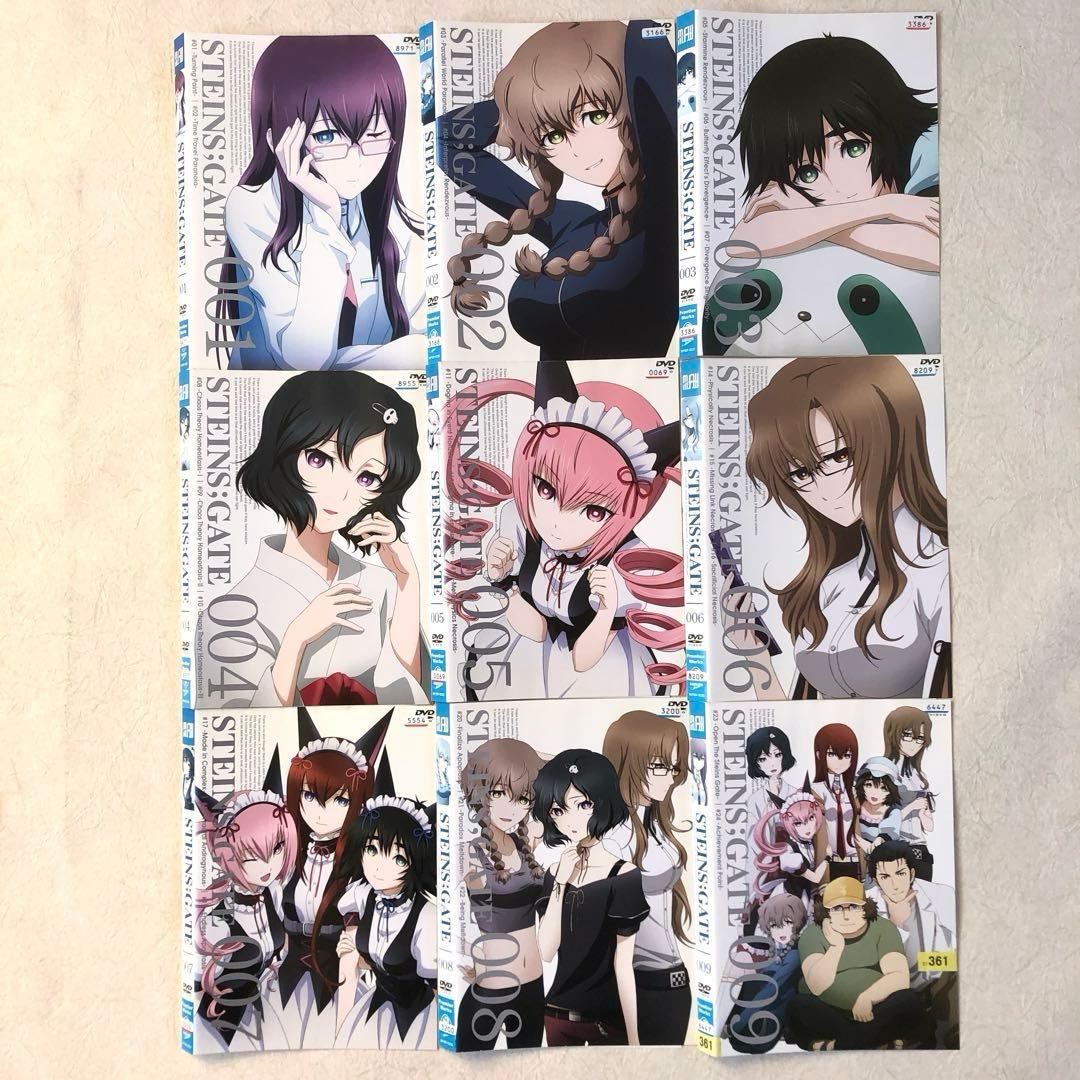 Steins;Gate シュタインズゲート 1期,2期 全21巻 DVD