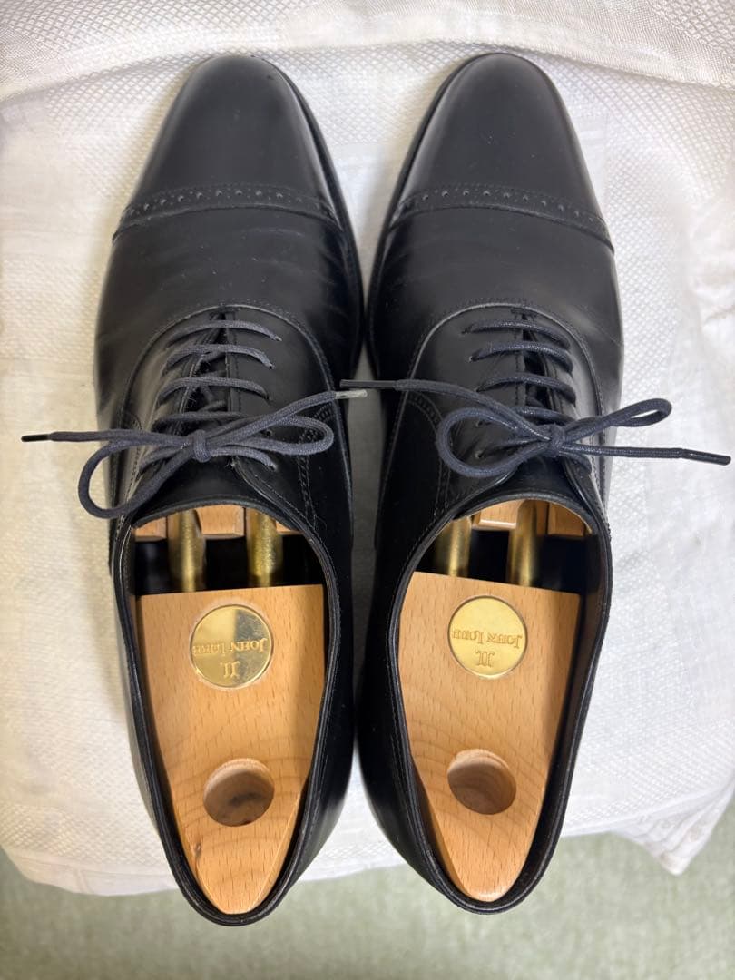 み*ん様 ジョンロブ フィリップⅡ 6 1/2D 7000ラスト 黒