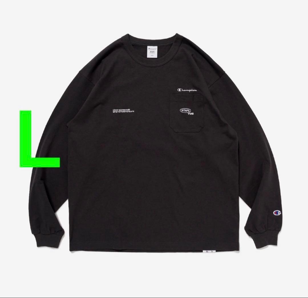 wtaps LS CHAMPION ロンT BLACK L