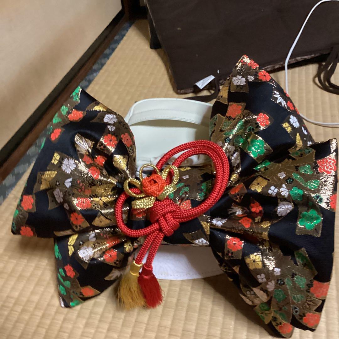 七五三七歳用フルセット　帯幅18センチ　草履21センチ