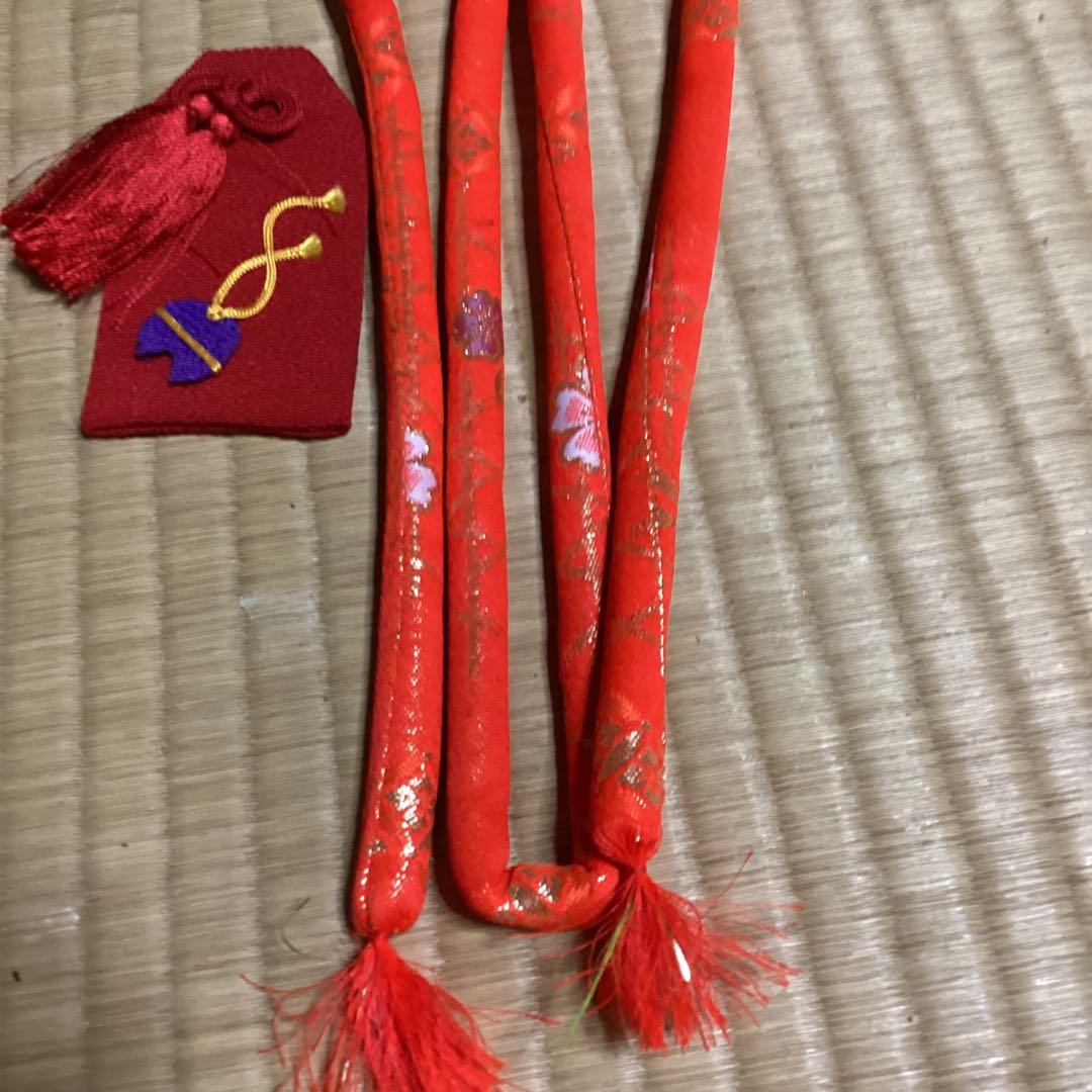 七五三七歳用フルセット　帯幅18センチ　草履21センチ