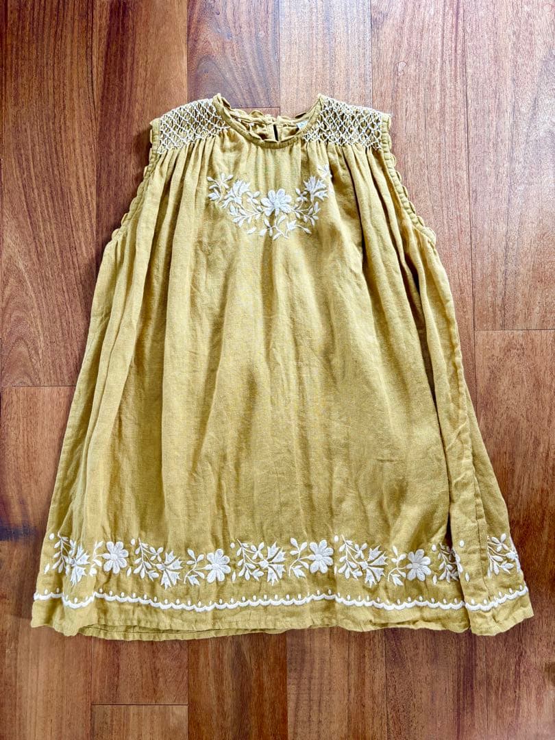 apolina♡edie overdress goldenrod♡7-9Y