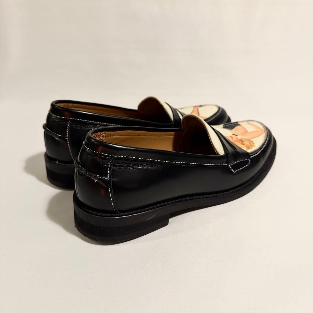 Duke & Dexter × PLAYBOY penny loafer UK7