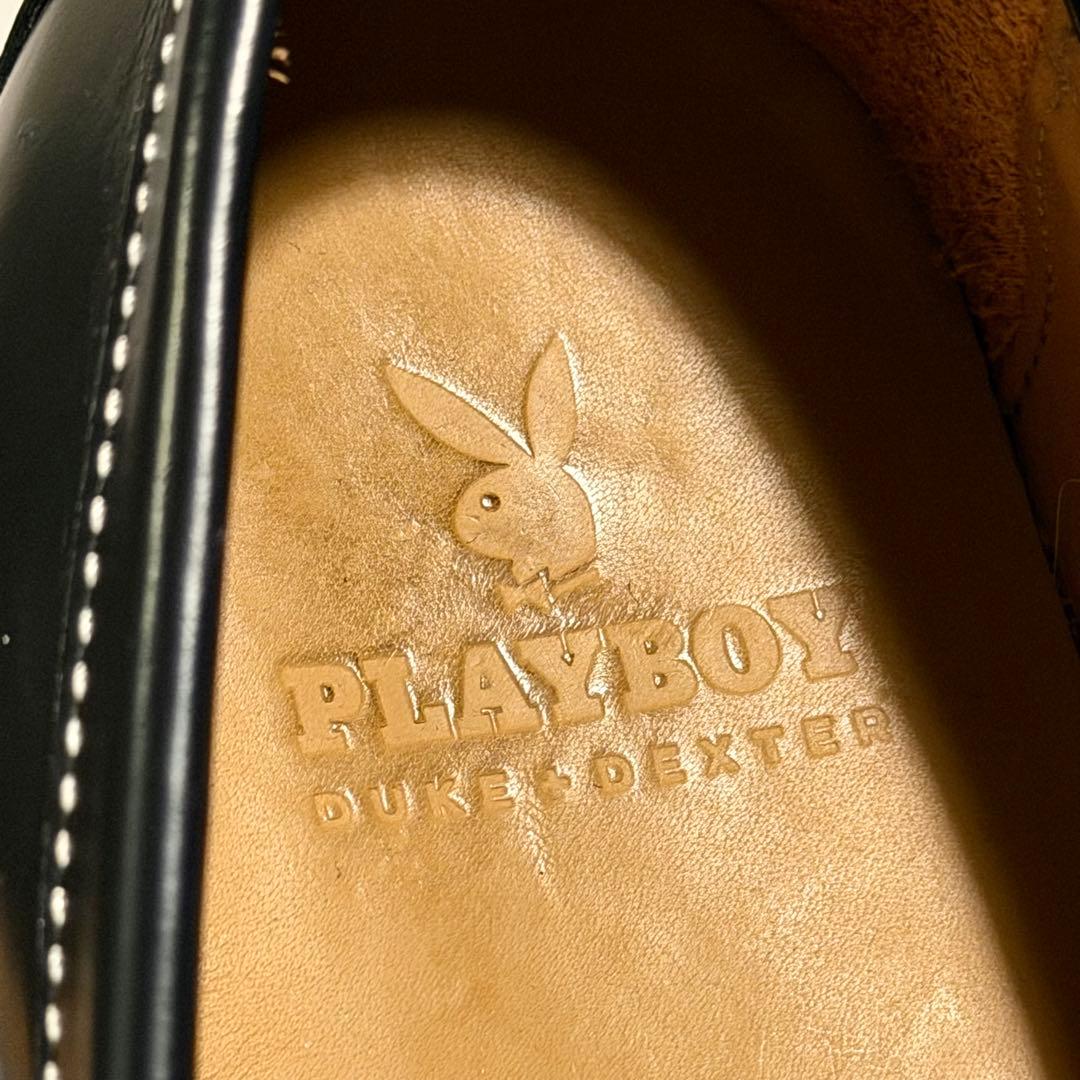 Duke & Dexter × PLAYBOY penny loafer UK7