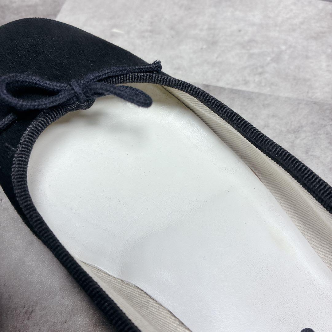 靴 repetto cendrillon ballet shoes suede