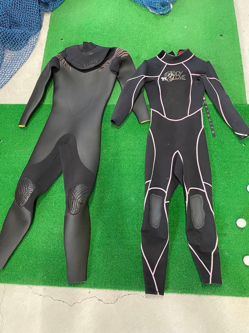 サーフィン　ウェットスーツ　男女セット