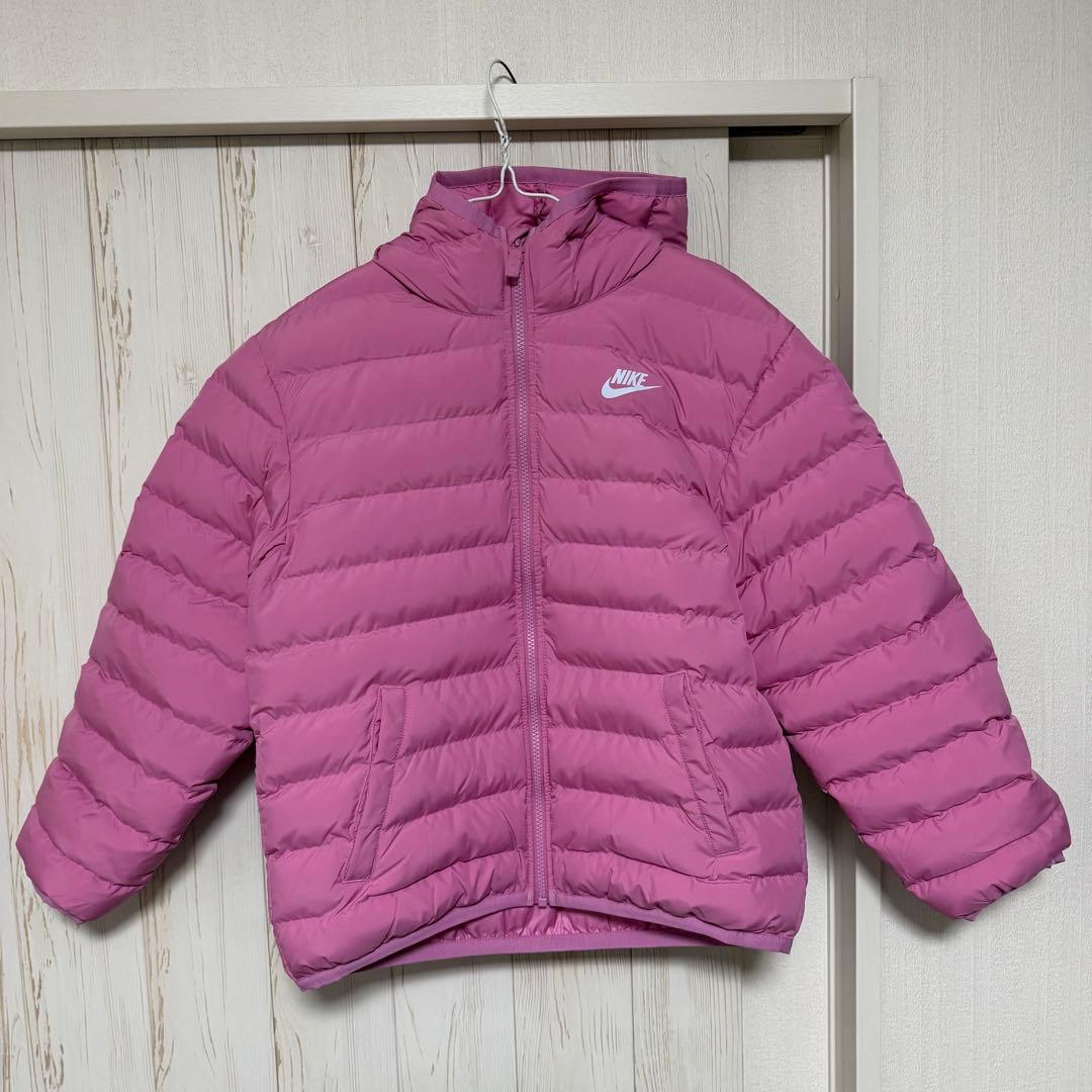 ナイキ　NIKE ジュニア　ダウンジャケット　ピンク