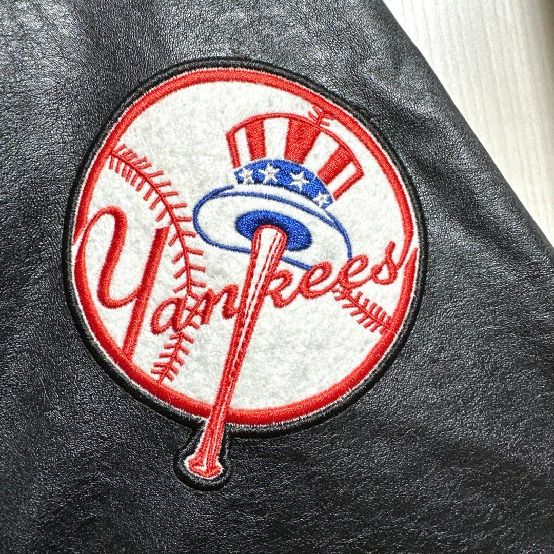 （美品）perushu × MLB ニューヨークヤンキース スタジャン ＸＬ