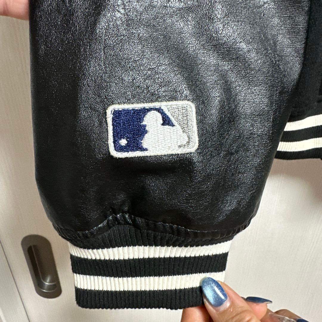 （美品）perushu × MLB ニューヨークヤンキース スタジャン ＸＬ