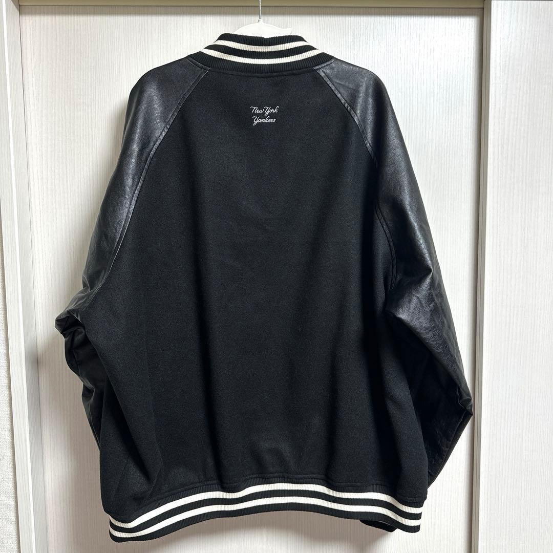 （美品）perushu × MLB ニューヨークヤンキース スタジャン ＸＬ