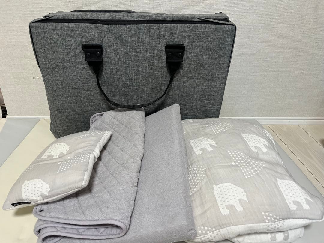 【ミキハウス未使用付】ファルスカ コンパクトベッド