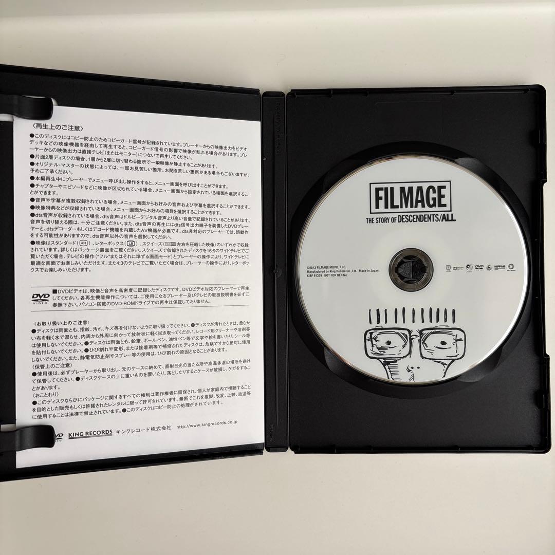 FILMAGE:THE STORY OF DESCENDENTS/ALL BO…