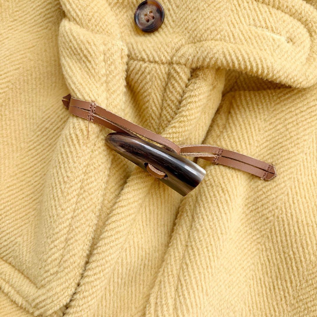 グローバーオール キングストン ダッフルコート ヘリンボーン マスタード 40