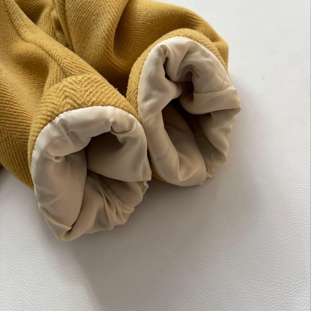 グローバーオール キングストン ダッフルコート ヘリンボーン マスタード 40