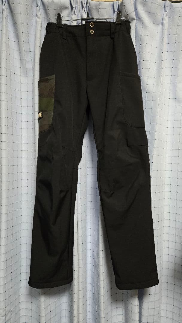 MAZUME マズメ ウィンドカットパンツ 黒