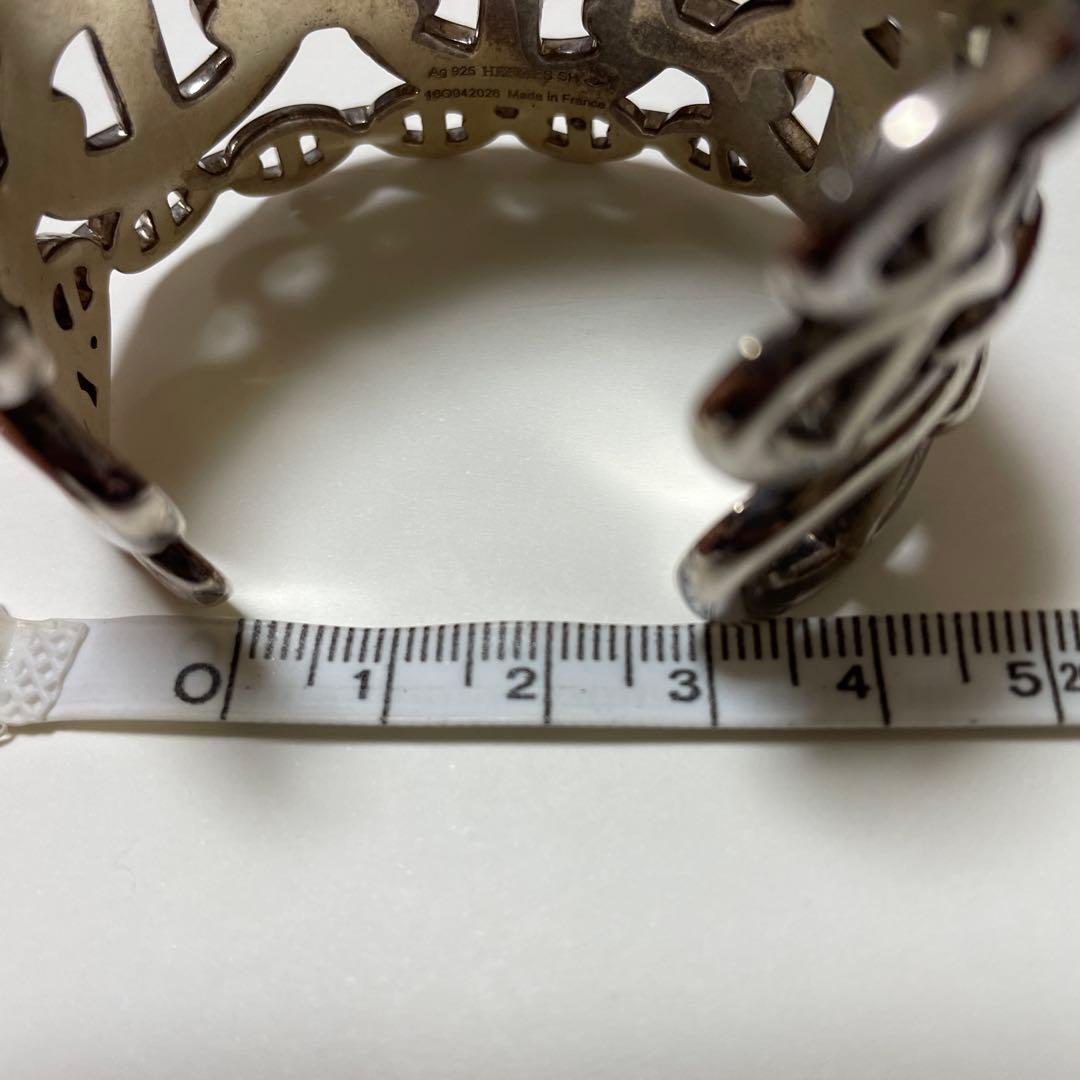 HERMESエルメス　シェーヌダンクルバングル