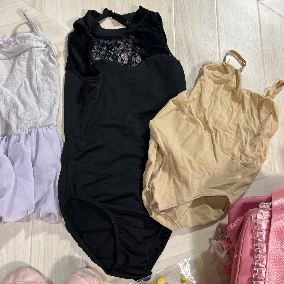 バレエ　セット レオタード　チャコット　タイツ　シューズ　ファウンデーション