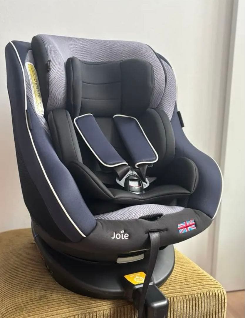 美品 Joie ジョイー アーク 360° チャイルドシート ネイビー