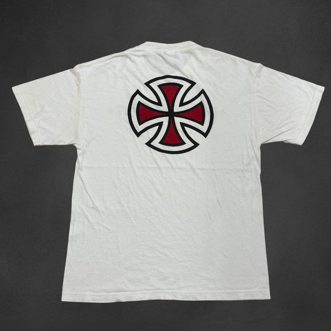 Indipendent NHSタグ　メキシコ製　アイアンクロス　オールドスケート