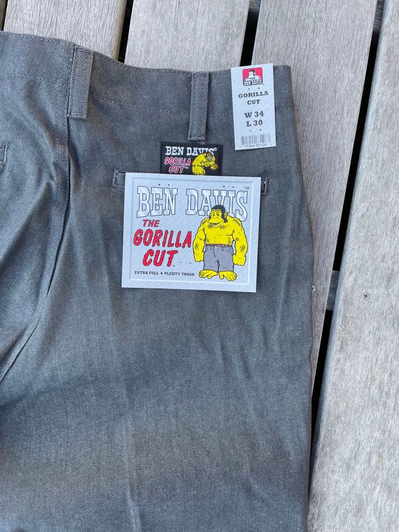 新品BEN DAVIS/ベンデイビス ゴリラカットCH34