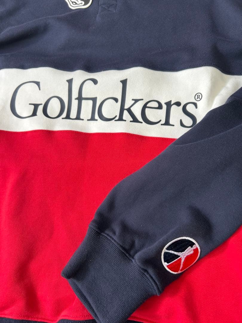 Golfickers スウェット ポロ ゴルフィッカーズ XL