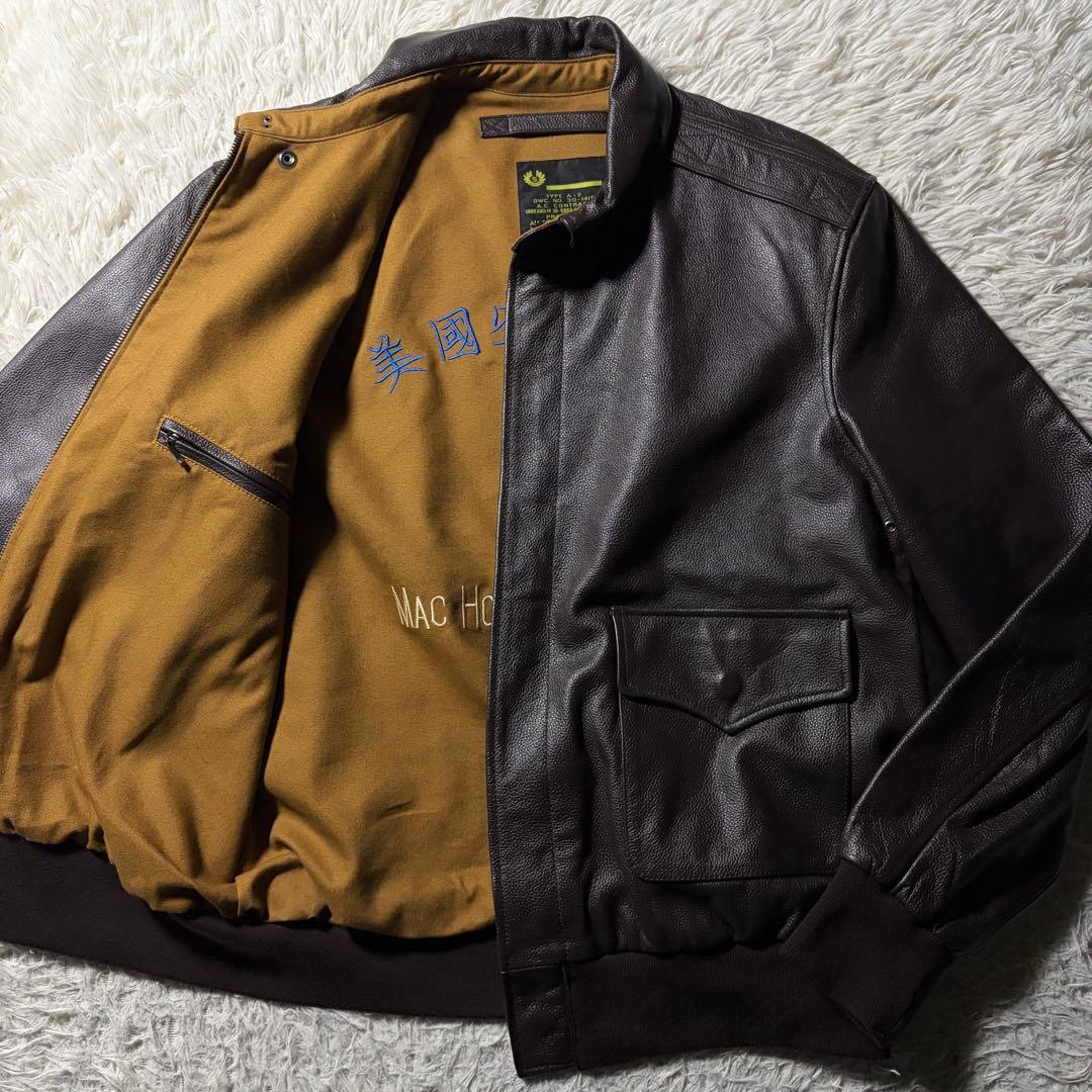 シ*ゴ様 極美品■ WILLIS &  フライトジャケット　A-2