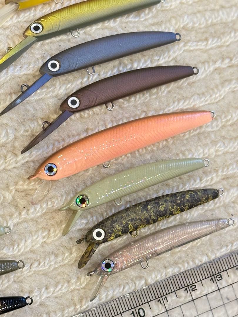 ハンクル　HMKL ザッガー50、50F1 、K-1ミノー　 19個セット